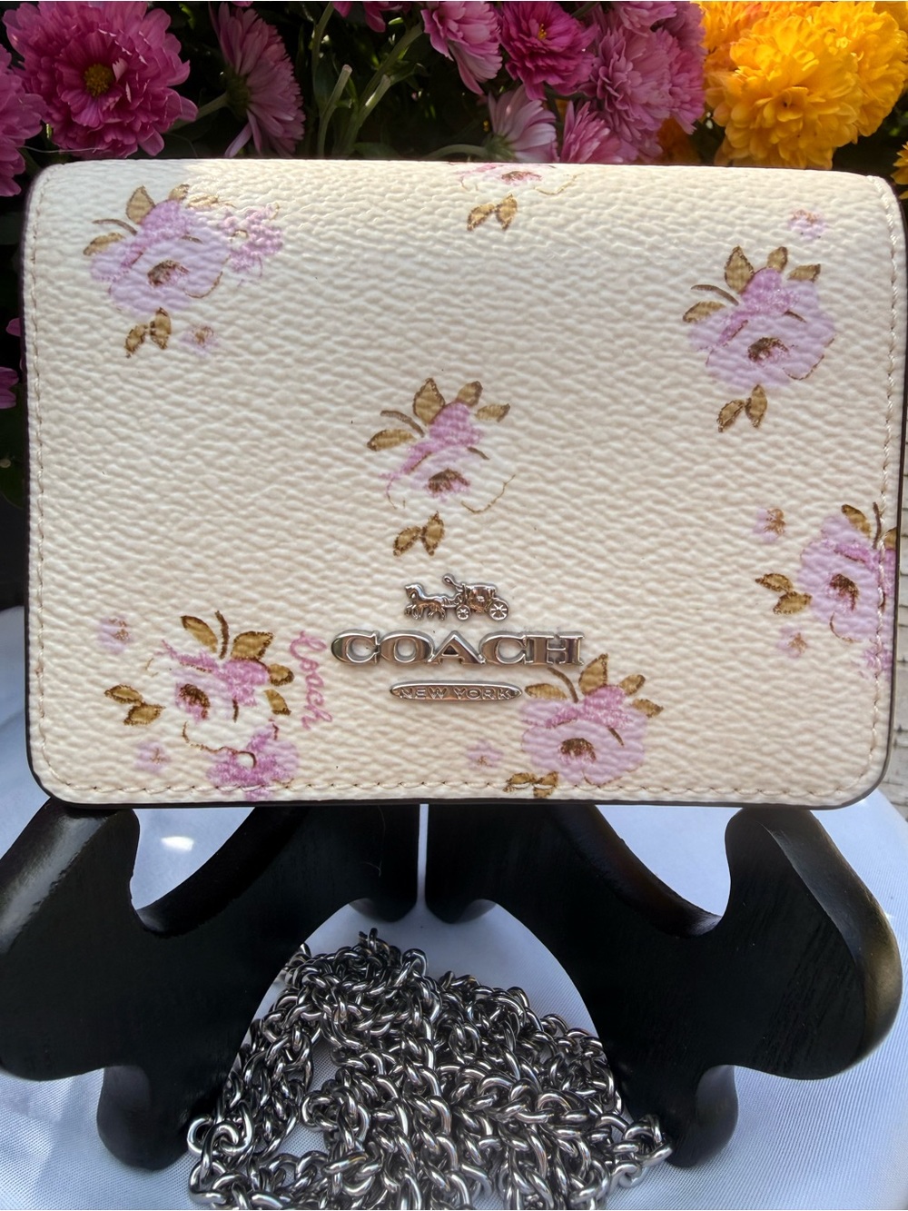 Coach Mini Wallet On Chain CAL70 - Picture 8 of 13